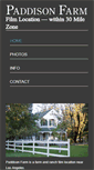 Mobile Screenshot of paddisonfarm.com